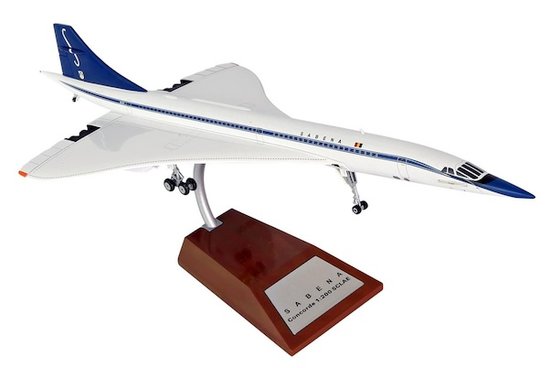 Concorde Sabena with stand