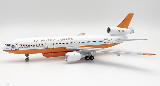 Douglas DC10-30 10 Tanker Air Carrier with stand