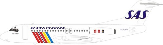 Fokker F28-4000 Fellowship SAS