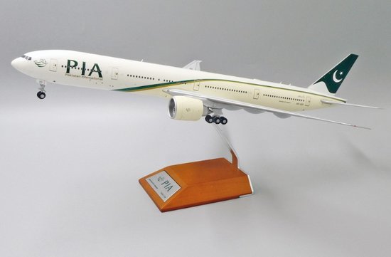 Boeing 777-300ER Pakistan International Airlines with stand