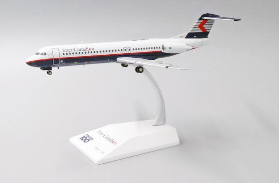Fokker 100 Inter Canadian  with stand