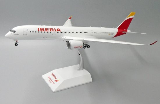 Airbus A350-900 Iberia "Flap Down" with stand