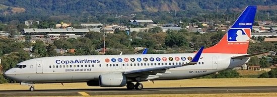 Boeing 737-800 Copa Airlines - "Official Airline of MLB"