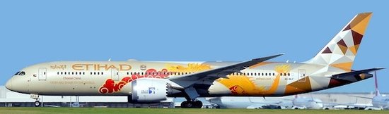Boeing 787-9 Etihad Airways "Choose China"