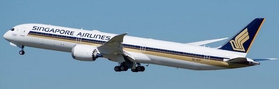 Boeing 787-10 - Singapore 1000th