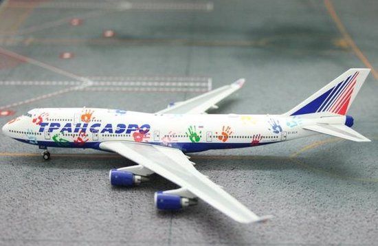 Boeing 747-400 Transaero Airlines "Flight of Hope"