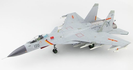 SU33 Flanker Fliegen Shark Flugzeugträger Liaoning