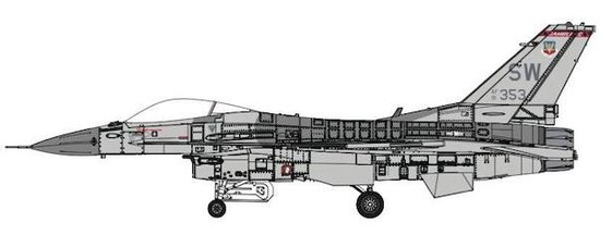 F16C Block 50 USAF 91353 78th - FS Mig Killer