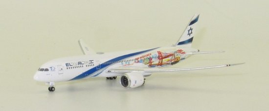 Boeing 787-9 Dreamliner El Al Israel Las Vegas-San Francisco