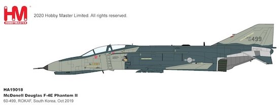 McDonnell Douglas F4E Phantom II 60-499, ROKAF- South Korea
