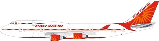 Boeing 747-400 Air India with stand