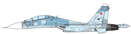 Sukhoi Su30 Flanker-C Russian Air Force