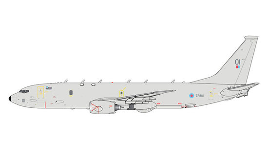 Boeing 737-800 P-8A Poseidon Royal Air Force, RAF "Pride of Moray"