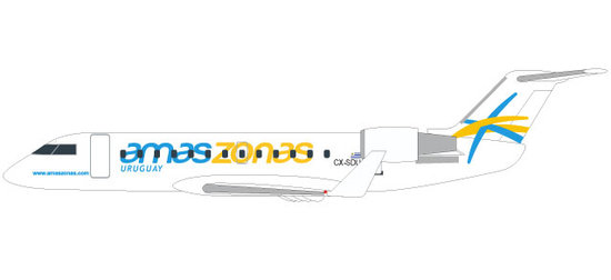  Bombardier - CRJ-200 Amaszonas Uruguay
