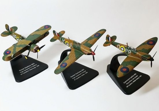 Battle of Britain 75th Anniversary - set 3 lietadiel 