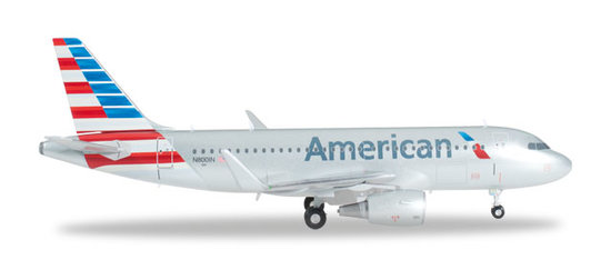 Der Airbus A319 American Airlines