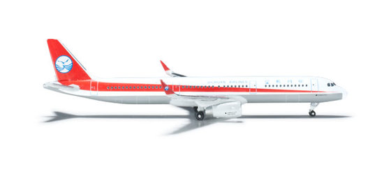 Die Airbus A321 Sichuan Airlines