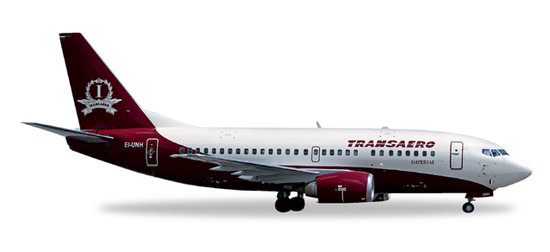 Lietadlo Boeing 737-500 Transaero Imperial 