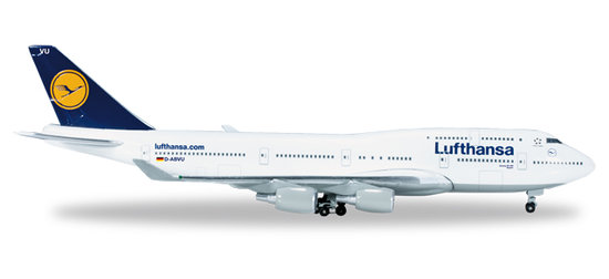 Lietadlo Boeing 747-400 Lufthansa 