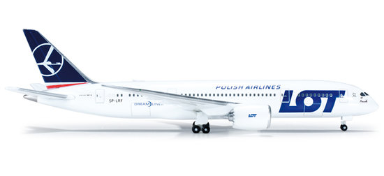 Lietadlo Boeing 787-8 Dreamliner LOT - Polish Airlines 1:500