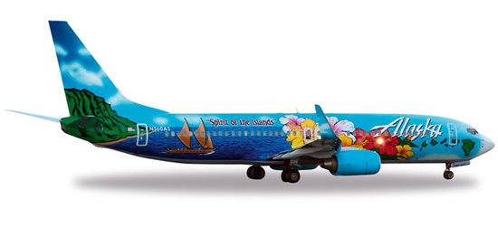 Boeing B737-800 Alaska Airlines "Spirit of the Islands"