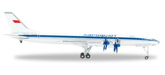 Tupolev TU-114 (1970s colors) Aeroflot 