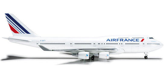 Lietadlo Boeing 747-400 Air France 