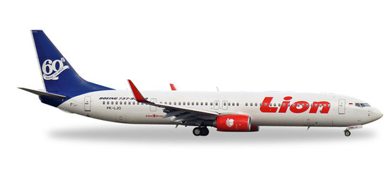 Lietadlo Boeing B737-900ER Lion Air  "60th 