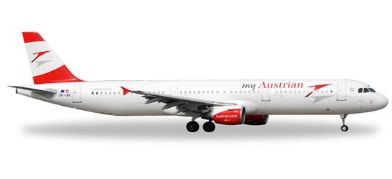 Airbus A321 "My Austrian"  Austrian Airlines 