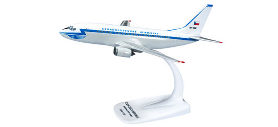 Boeing B737-500 CSA Czechoslovak Airlines - blue retro colors 