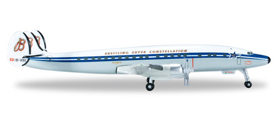 Das Flugzeug SCFA / Breitling Lockheed L-1049H Super Constellation " 60th Anniversary "