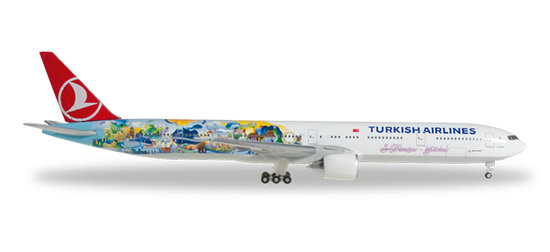 Boeing B777-300ER Turkish Airlines "Istanbul-San Francisco"