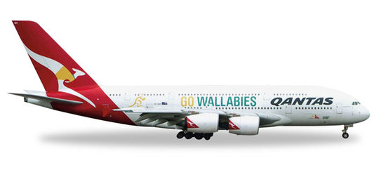 Qantas Airbus A380 " Wallabies "
