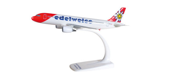 Airbus A320 von Edelweiss Air, die neuen 2.016 sf Farben