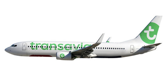 Boeing B737-800 Transavia (neue Farben)