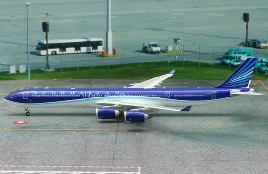 Airbus A340-600 Azerbaijan "new colors",