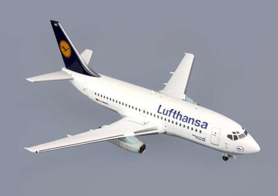 Aircraft Boeing B737-200A LUFTHANSA 