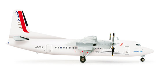 Lietadlo  Fokker 50 CityJet