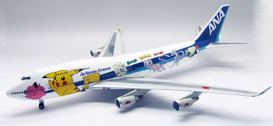 Aircraft  Boeing B747-481D  ANA  "Pokemon - Pocket Monster"