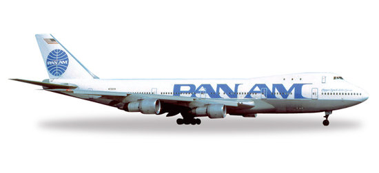 Boeing B747-100 Pan Am " Test & quot Farben;