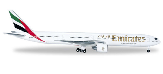 Boeing B777-300ER Emirates (Metall)