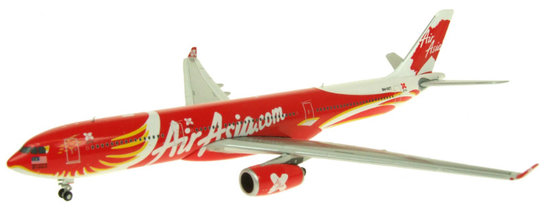 Airbus  A330 AIR ASIA X WITH ANTENNA