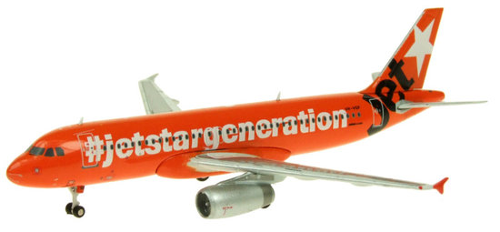 Lietadlo Airbus A320 JETSTAR 10TH BIRTHDAY/JET 