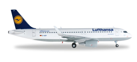 Lietadlo Airbus A320 Lufthansa,