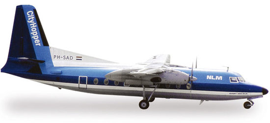 Fokker 27 Flugzeuge NLM Cityhopper