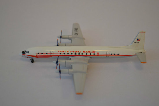 Lietadlo Ilyushin IL-18B CSA Československé Aerolinie, "Karlovy Vary"