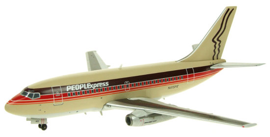 Aircraft  Boeing B737-130 PEOPLEXPRESS