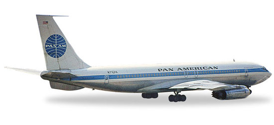 Lietadlo Boeing B707-320 Pan American World Airlines "Jet Clipper Golden Eagle"