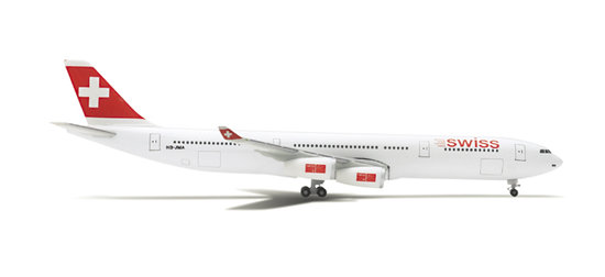 Aircraft Airbus A340-300 Swiss Air Lines