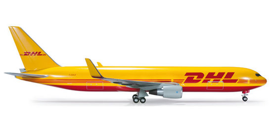 Lietadlo Boeing B767-300 DHL Aviation